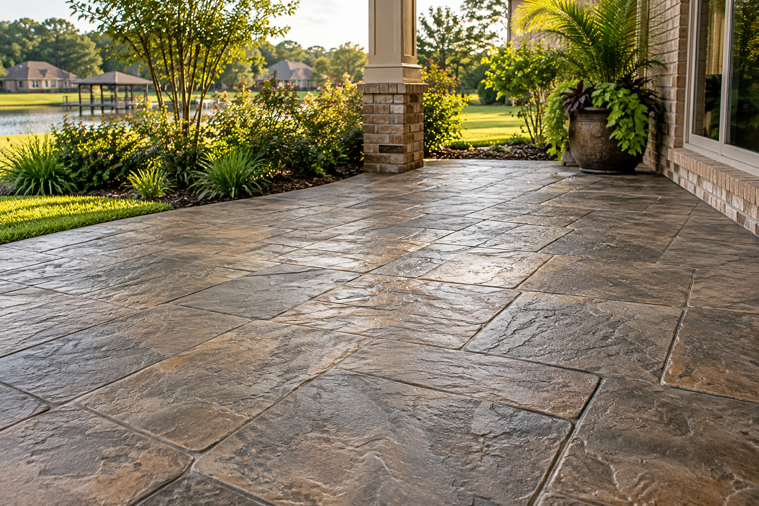 Illustrative concrete resurfacing & sealing project image